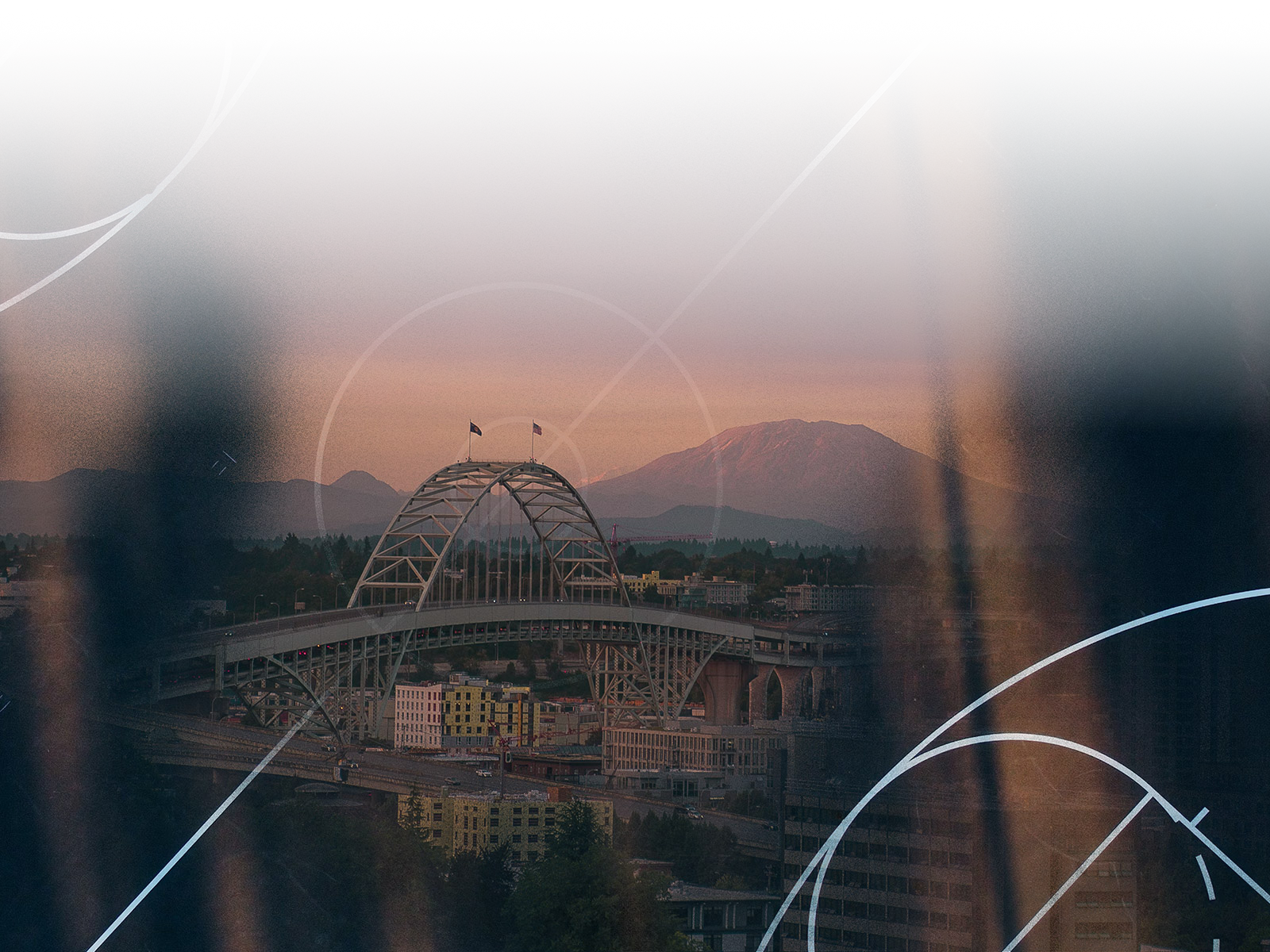 Footer background image